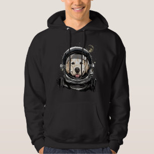 Outer Space Astronaut Golden Retriever Lover Pet D Hoodie
