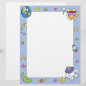 Outer Space Astronaut Letterhead (Front/Back)