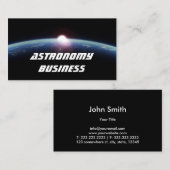 Outer Space Astronomy Business Card | Zazzle