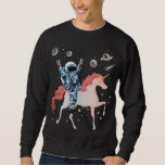 Outer Space Astronomy Fantasy Animal Gift Unicorn  Sweatshirt