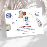 Outer Space Baby Shower Diaper Raffle Ticket  Encl Enclosure Card<br><div class="desc">Outer Space Baby Shower Diaper Raffle Ticket Enclosure Card</div>