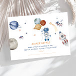 Outer Space Baby Shower Diaper Raffle Ticket  Encl Enclosure Card<br><div class="desc">Outer Space Baby Shower Diaper Raffle Ticket Enclosure Card</div>