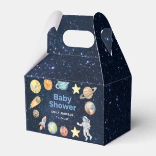 Outer Space Baby shower Favor Boxes