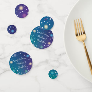 Outer Space Baby Shower Galaxy Confetti
