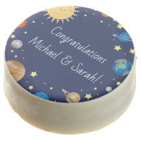 Outer Space Baby Shower Galaxy Universe Stars Chocolate Covered Oreo