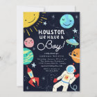Outer Space Baby Shower Houston We Have A Boy