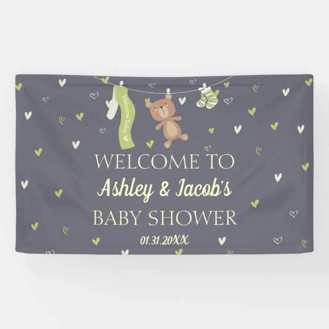 Outer Space Birthday Astronaut Planet Backdrop Banner (Horizontal)