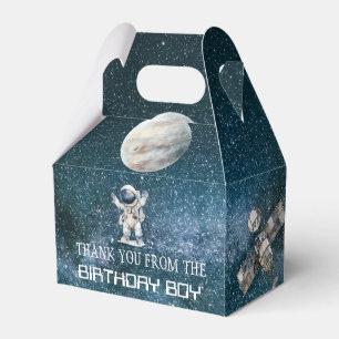 Outer Space Birthday Favor Boxes
