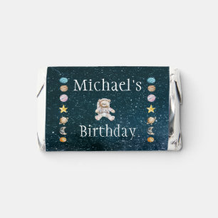 Outer Space Birthday Party Chocolate Favors