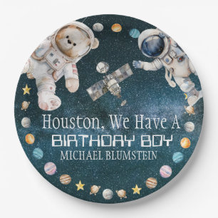 Outer Space Birthday Party Paper Plates