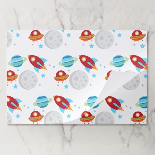 Outer Space Birthday Party Placemat
