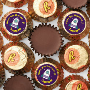 Outer Space Birthday Party Reese's Peanut Butter Cups