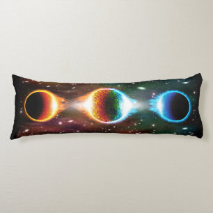 Outer space body pillow