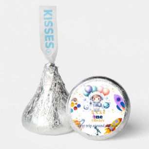 Outer space boy planet  birthday  hershey®'s kisses®