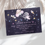 Outer Space Boys Baby Shower Diaper Raffle Ticket  Enclosure Card<br><div class="desc">Outer Space Boys Baby Shower Diaper Raffle Ticket Enclosure Card</div>