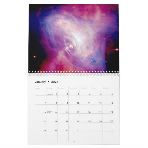 OUTER SPACE calendar | Zazzle