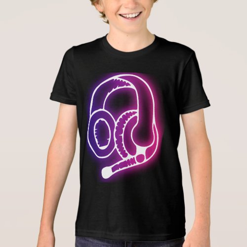 Outer Space Chalkboard Constellation Doodles Kids  Tri-Blend Shirt
