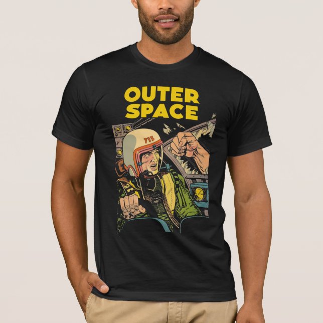Outer Space Comics no.18 T-Shirt (Front)