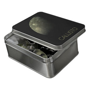 Outer Space, Cosmos, Solar System, Moon Callisto Jigsaw Puzzle
