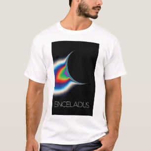 Outer Space, Cosmos, Solar System, Moon Enceladus T-Shirt