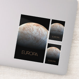 Outer Space, Cosmos, Solar System, Moon Europa Sticker