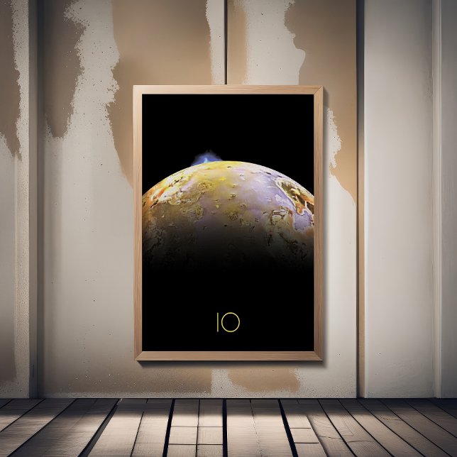 Outer Space, Cosmos, Solar System, Moon IO Poster (Creator Uploaded)