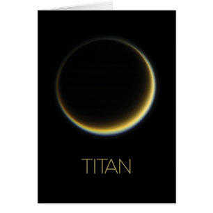 Outer Space, Cosmos, Solar System, Moon Titan Cards