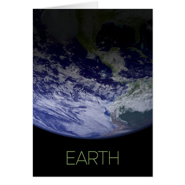 Outer Space, Cosmos, Solar System, Planet Earth Cards (Front)