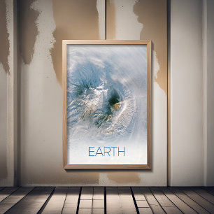 Outer Space, Cosmos, Solar System, Planet Earth Foam Board