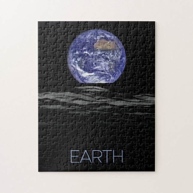 Outer Space, Cosmos, Solar System, Planet Earth Jigsaw Puzzle (Vertical)