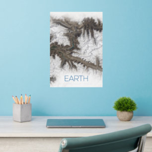 Outer Space, Cosmos, Solar System, Planet Earth Wall Decal