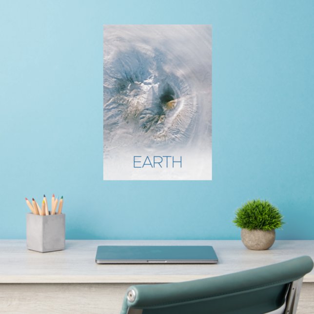 Outer Space, Cosmos, Solar System, Planet Earth Wall Decal (Home Office 2)