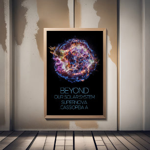 Outer Space, Cosmos, Supernova Cassiopeia A Poster