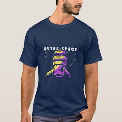 Outer Space design T_Shirt