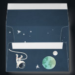 Outer Space Envelope Birthday Rocket Astronaut<br><div class="desc">♥ Envelope matching all your party items! Outer Space Rocket Astronaut Party Theme.</div>