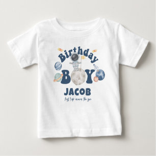 Outer Space First Trip around the Sun Birthday Tee
