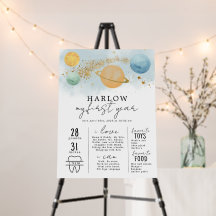 Outer Space First trip around the sun Milestone