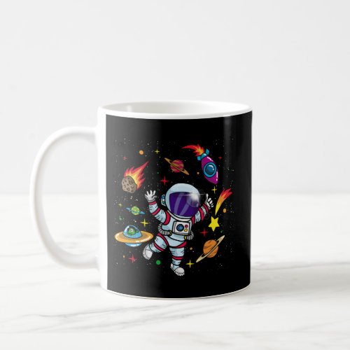 Outer Space For Sci Fi Kids_ Astronaut Coffee Mug