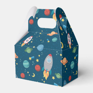 Outer Space Fun favor boxes