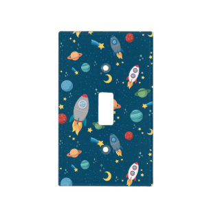 Outer Space Fun light switch cover