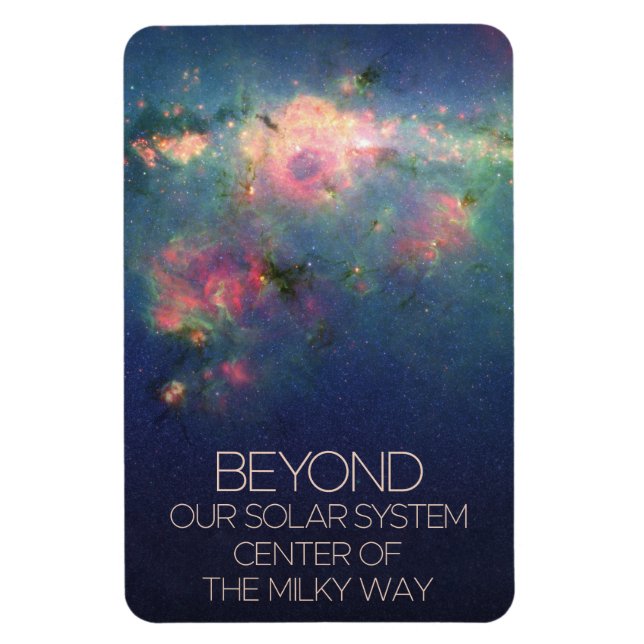 Outer Space, Galaxy, Center Of The Milky Way Magnet (Vertical)