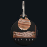 Outer Space Galaxy Fan Jupiter Planet Astronomy As Pet ID Tag<br><div class="desc">Outer Space Galaxy Fan Jupiter Planet Astronomy Astronaut</div>