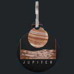 Outer Space Galaxy Fan Jupiter Planet Astronomy As Pet ID Tag<br><div class="desc">Outer Space Galaxy Fan Jupiter Planet Astronomy Astronaut</div>
