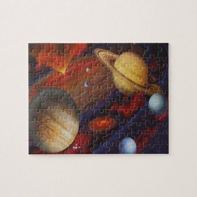 Outer Space Galaxy Jigsaw Puzzle (Horizontal)
