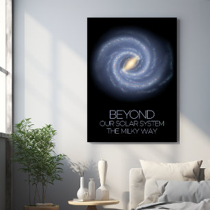Outer Space, Galaxy, Milky Way, Cosmos, Universe Metal Print