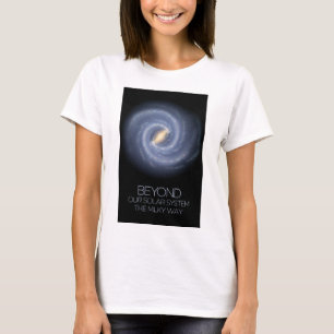 Outer Space, Galaxy, Milky Way, Cosmos, Universe T-Shirt