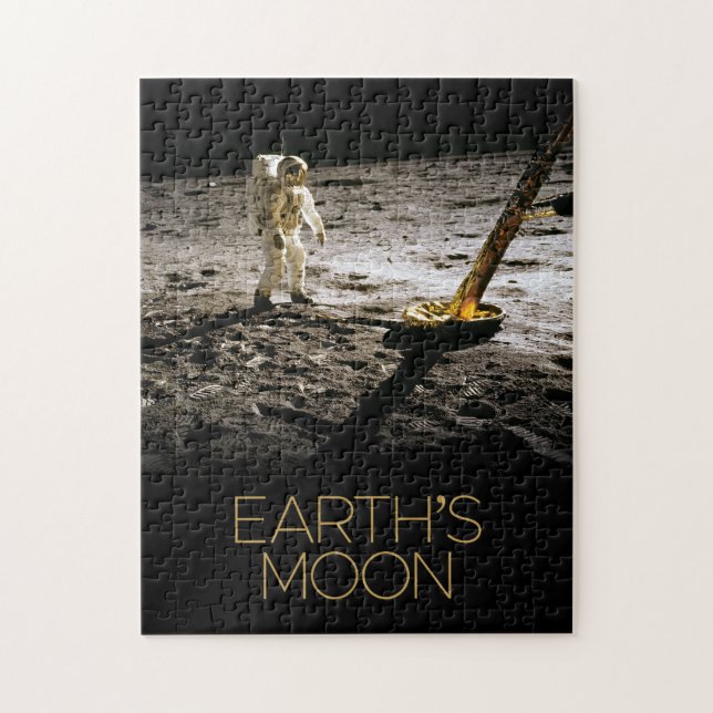 Outer Space, Galaxy, Solar System, Earth's Moon Jigsaw Puzzle (Vertical)