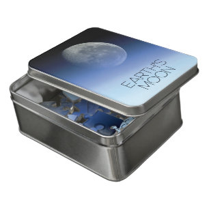 Outer Space, Galaxy, Solar System, Earth's Moon Jigsaw Puzzle