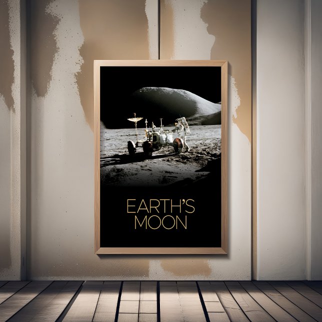 Outer Space, Galaxy, Solar System, Earth's Moon Poster (Creator Uploaded)