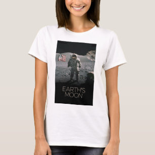 Outer Space, Galaxy, Solar System, Earth's Moon T-Shirt